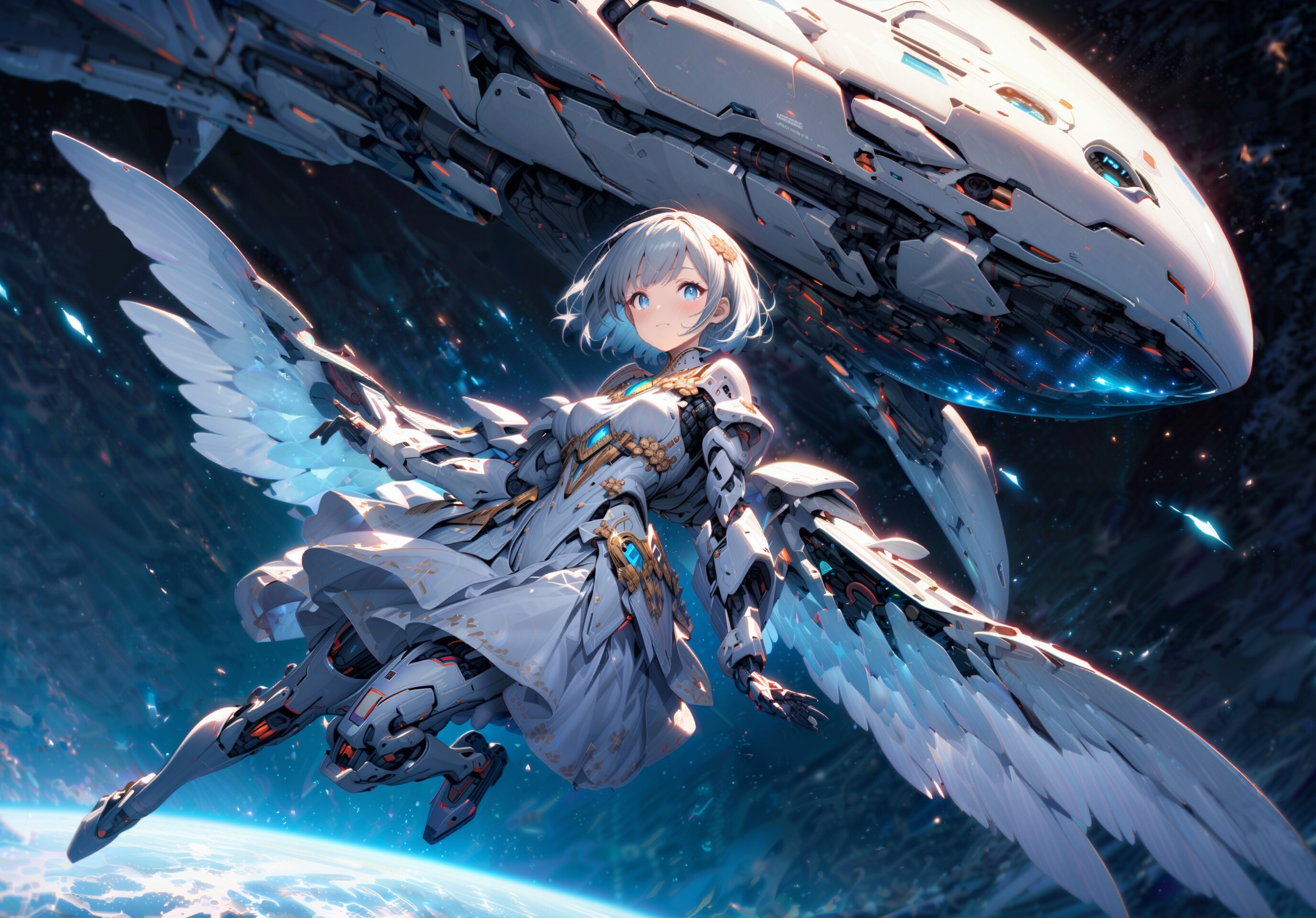 超高空飛行用空鯨艦とダイダロス型 | の人気AIイラスト・グラビア