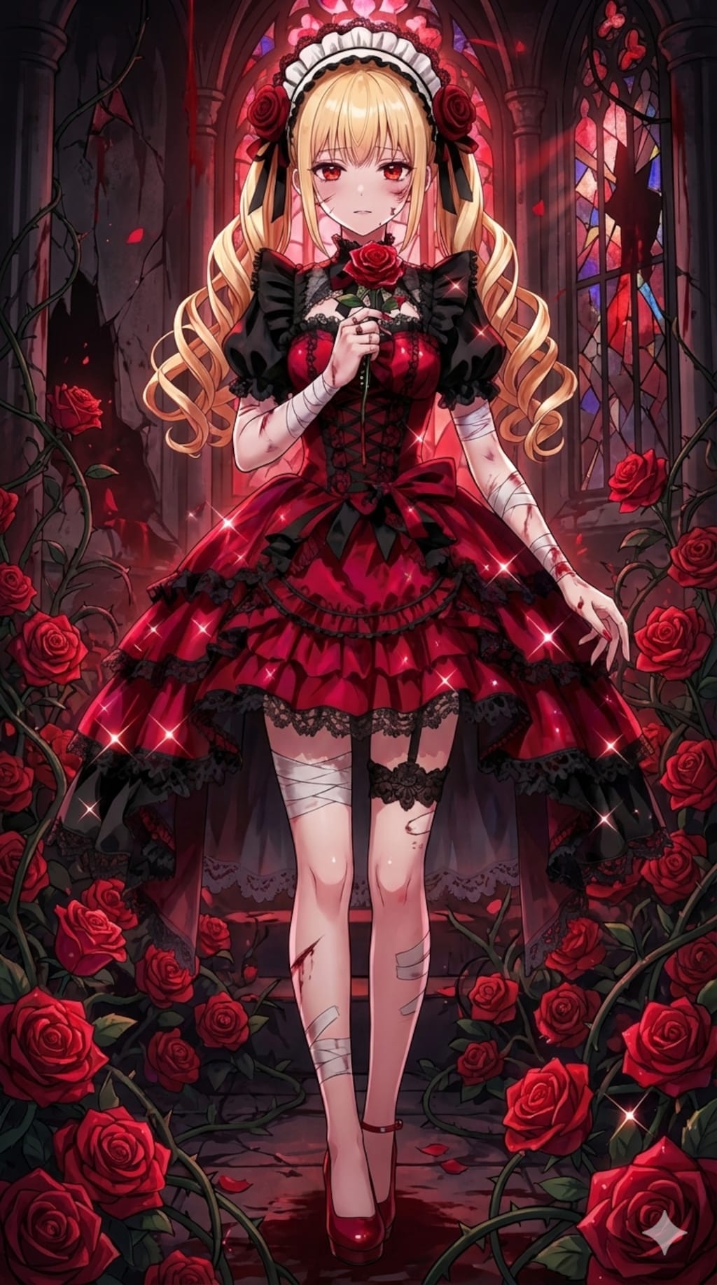 病みと闇と薔薇とゴスロリ少女。