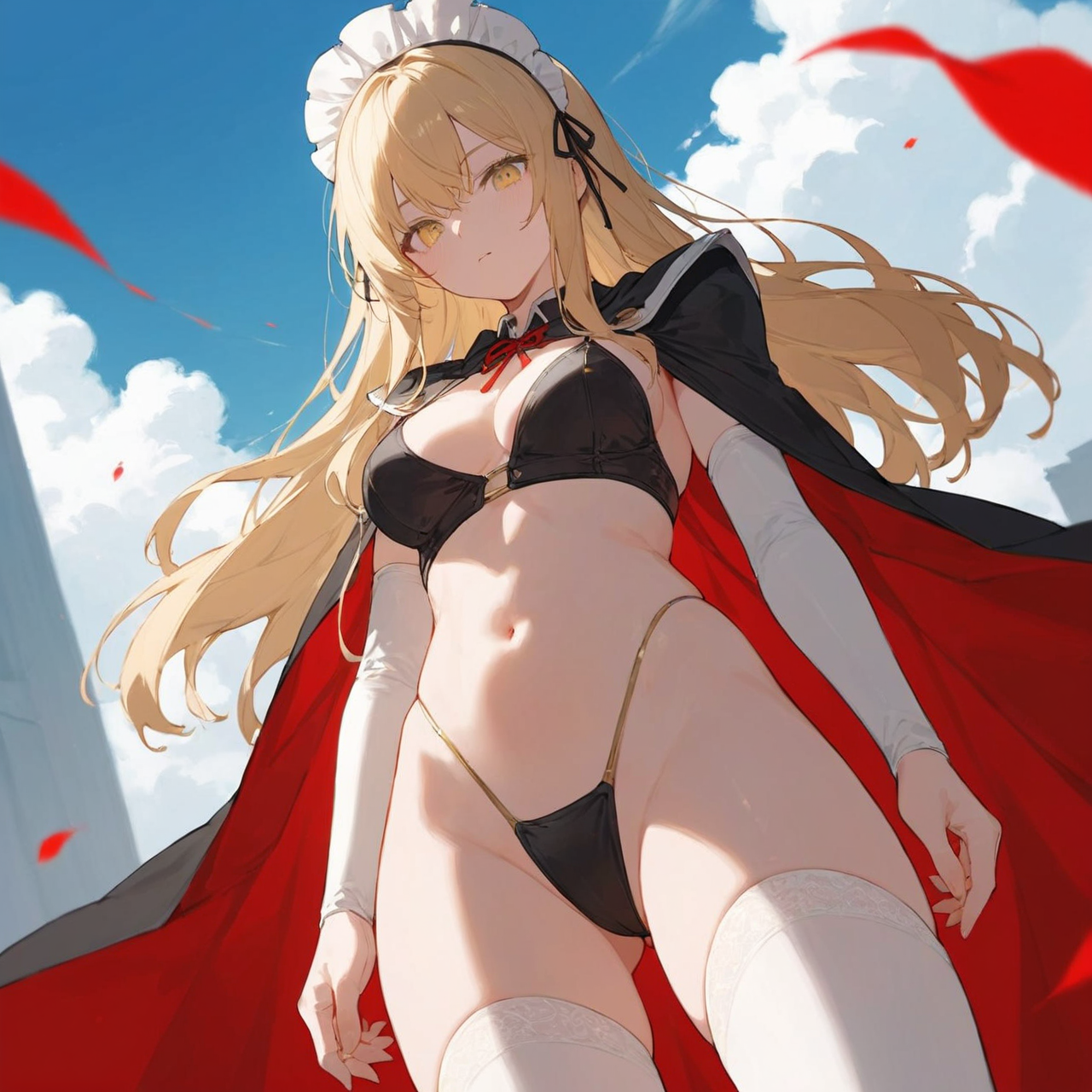 ビキニ騎士メイドさん