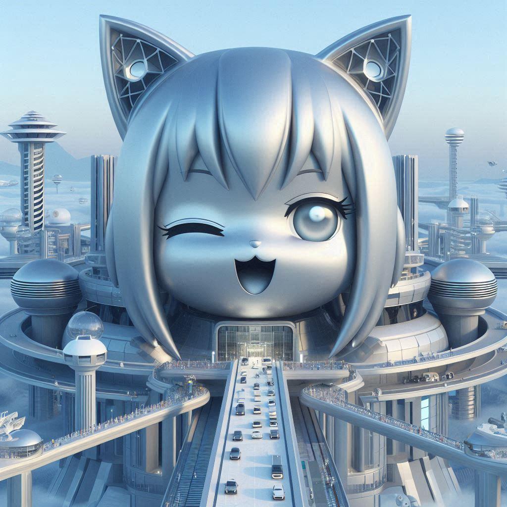 猫型ビルディング | の人気AIイラスト・グラビア