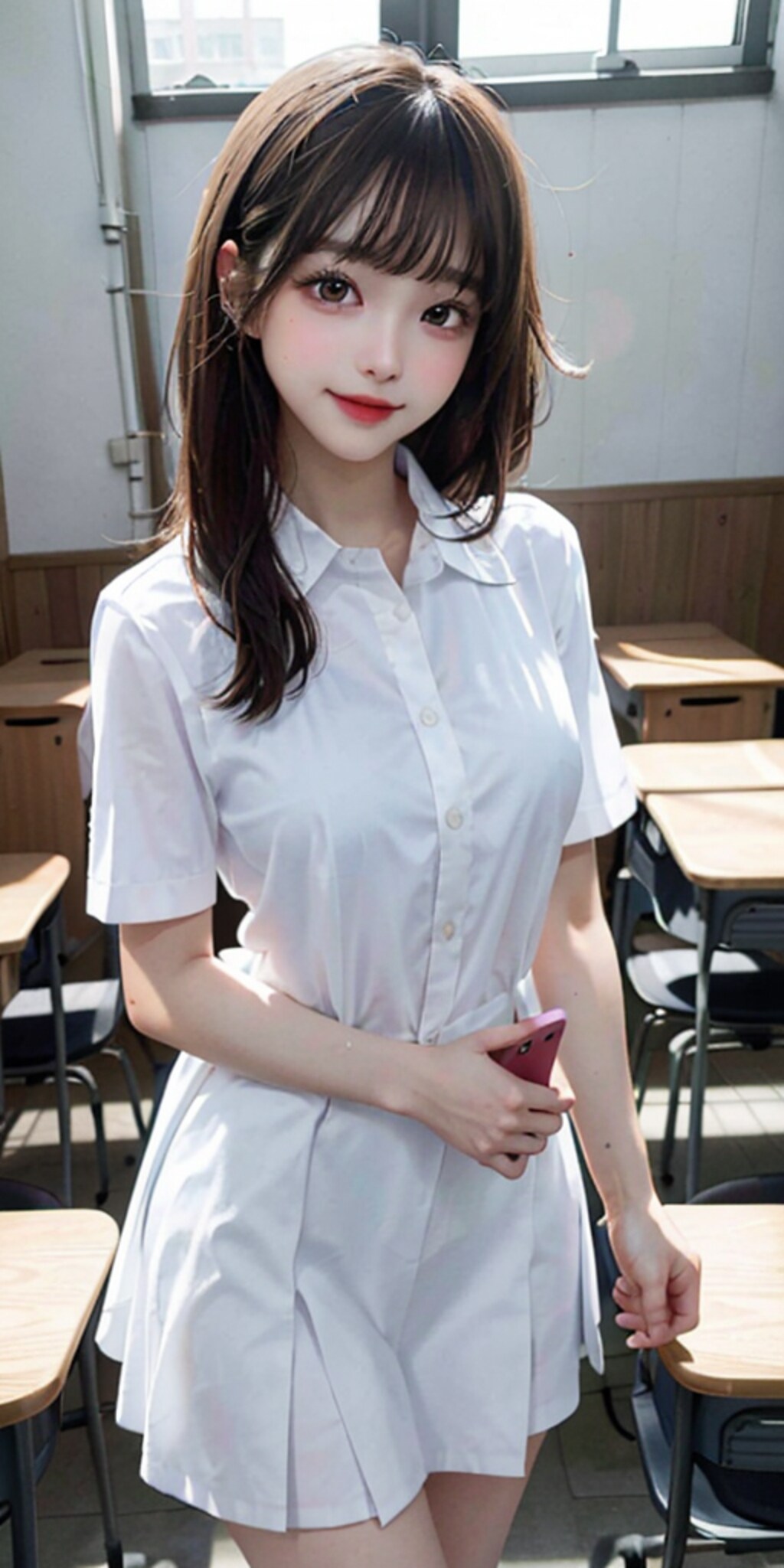 学校一の美女