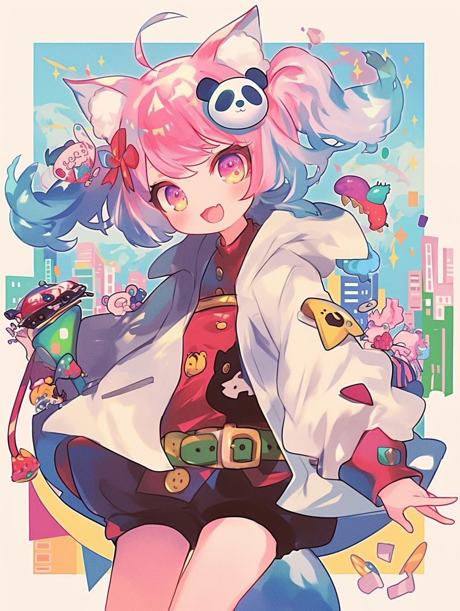 ピンク髪ちゃん | の人気AIイラスト・グラビア