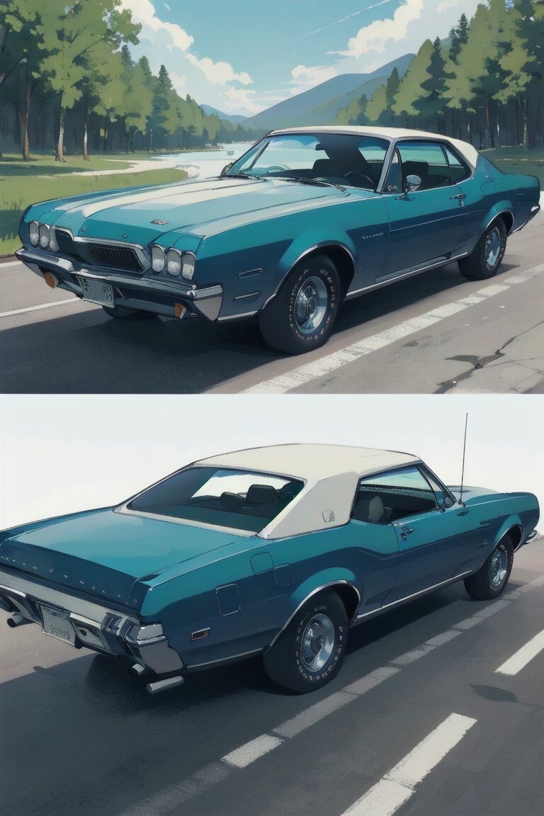 1968 Mercury Cougar XR-7みたいな…