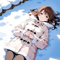 雪のベッド 2枚目