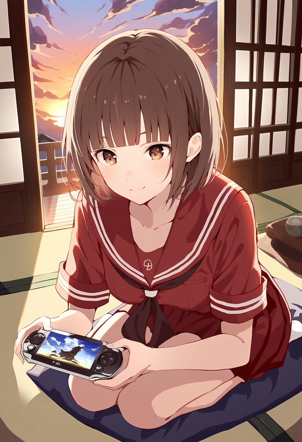 小説『天城幸香、教皇的な黄昏に』【ニャンノ世界】