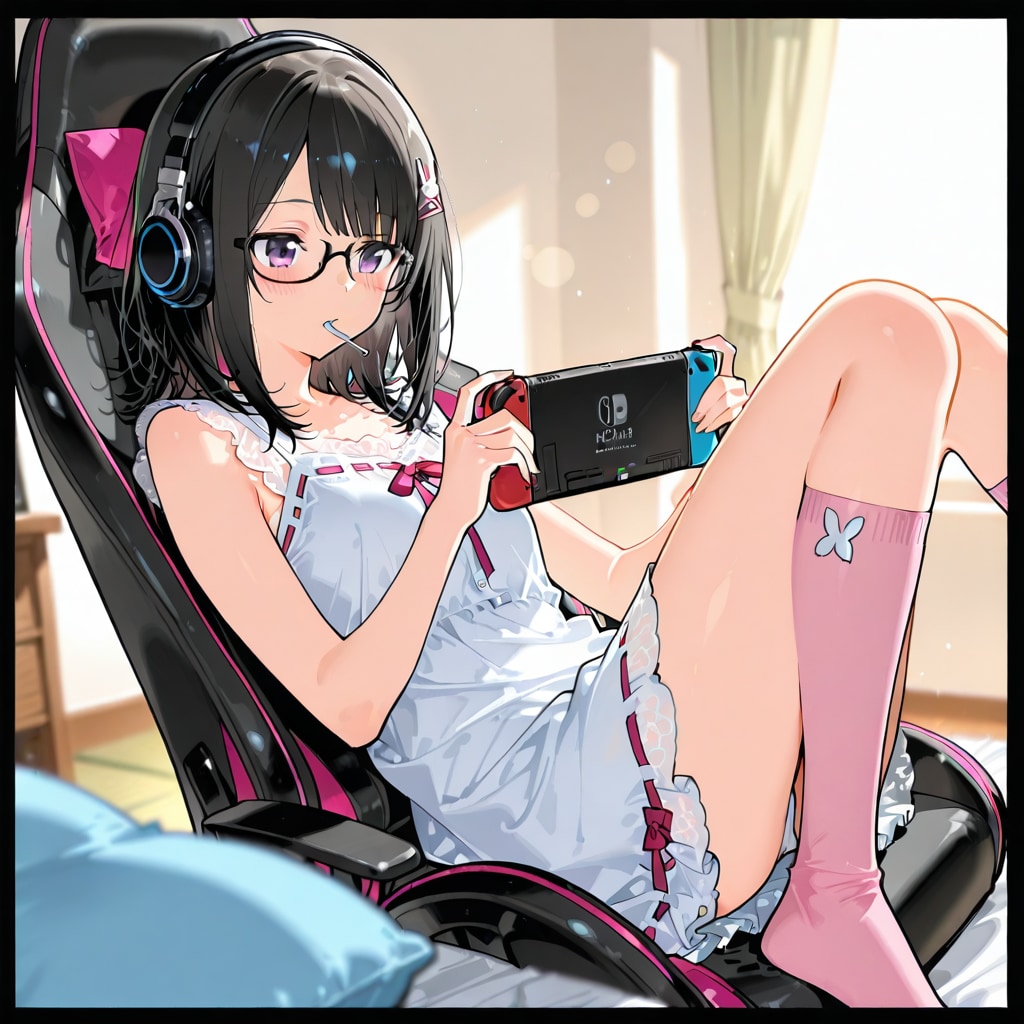 ゲーミング女児 | の人気AIイラスト・グラビア