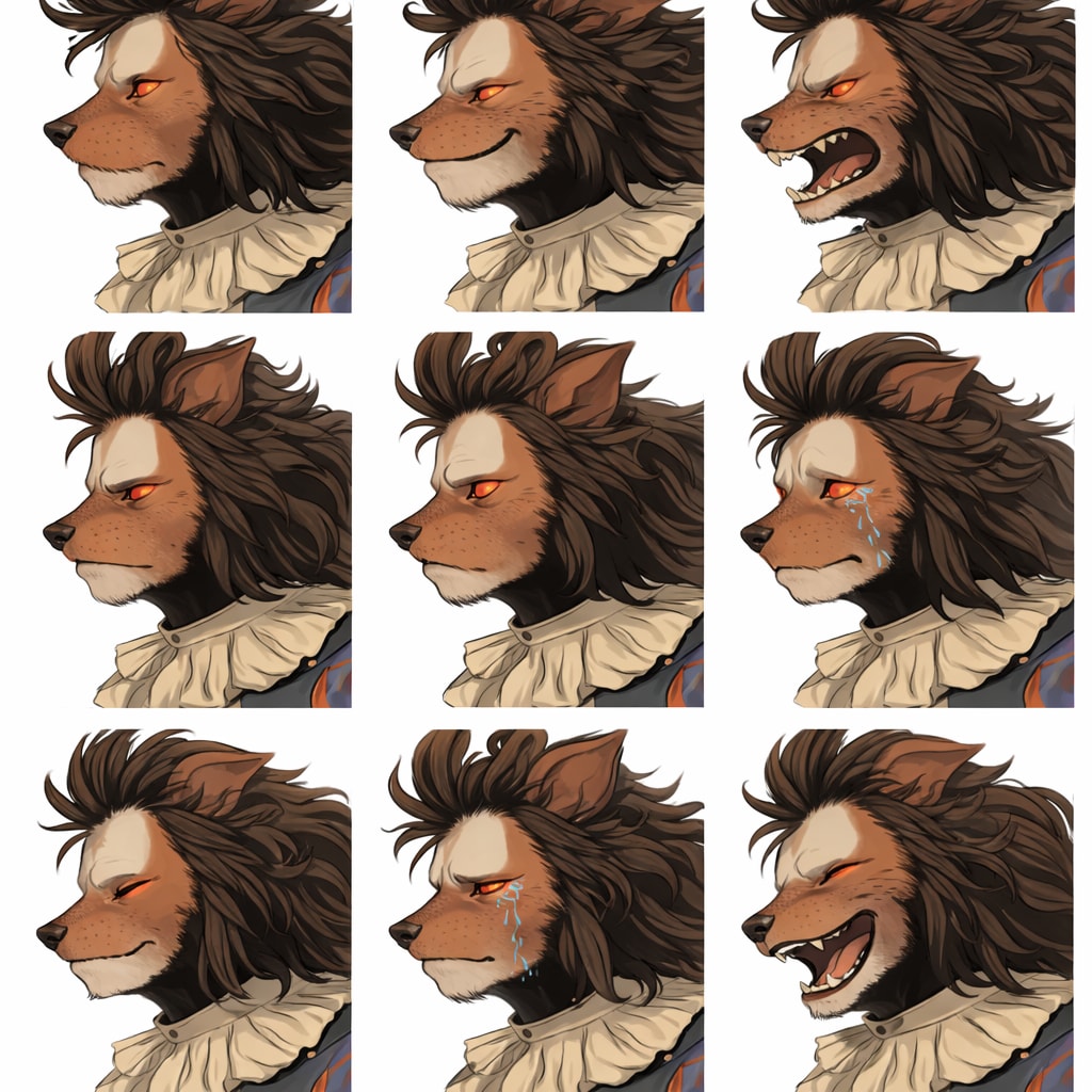 獣人傭兵（キャラデザ16）