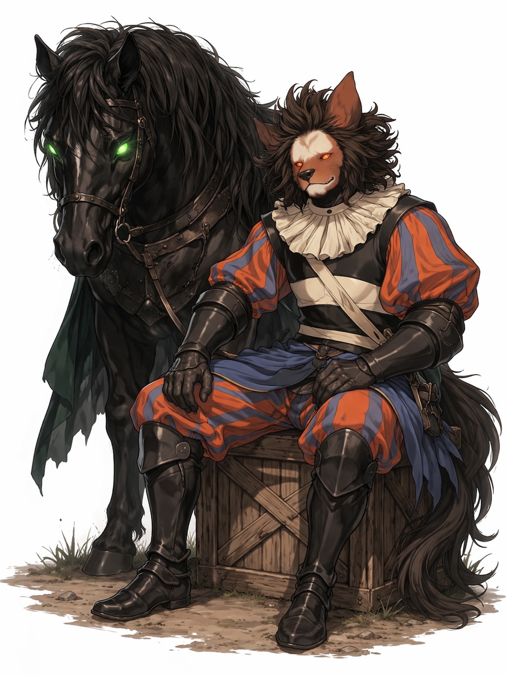 獣人傭兵（キャラデザ16）