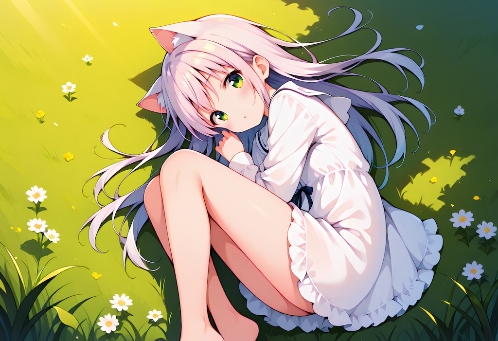 ねこがねころぶ