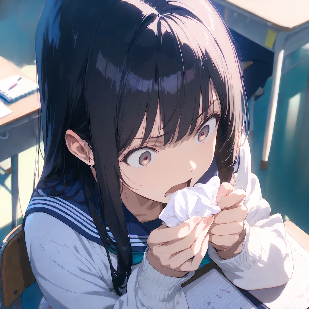 突然のくしゃみキャンセル