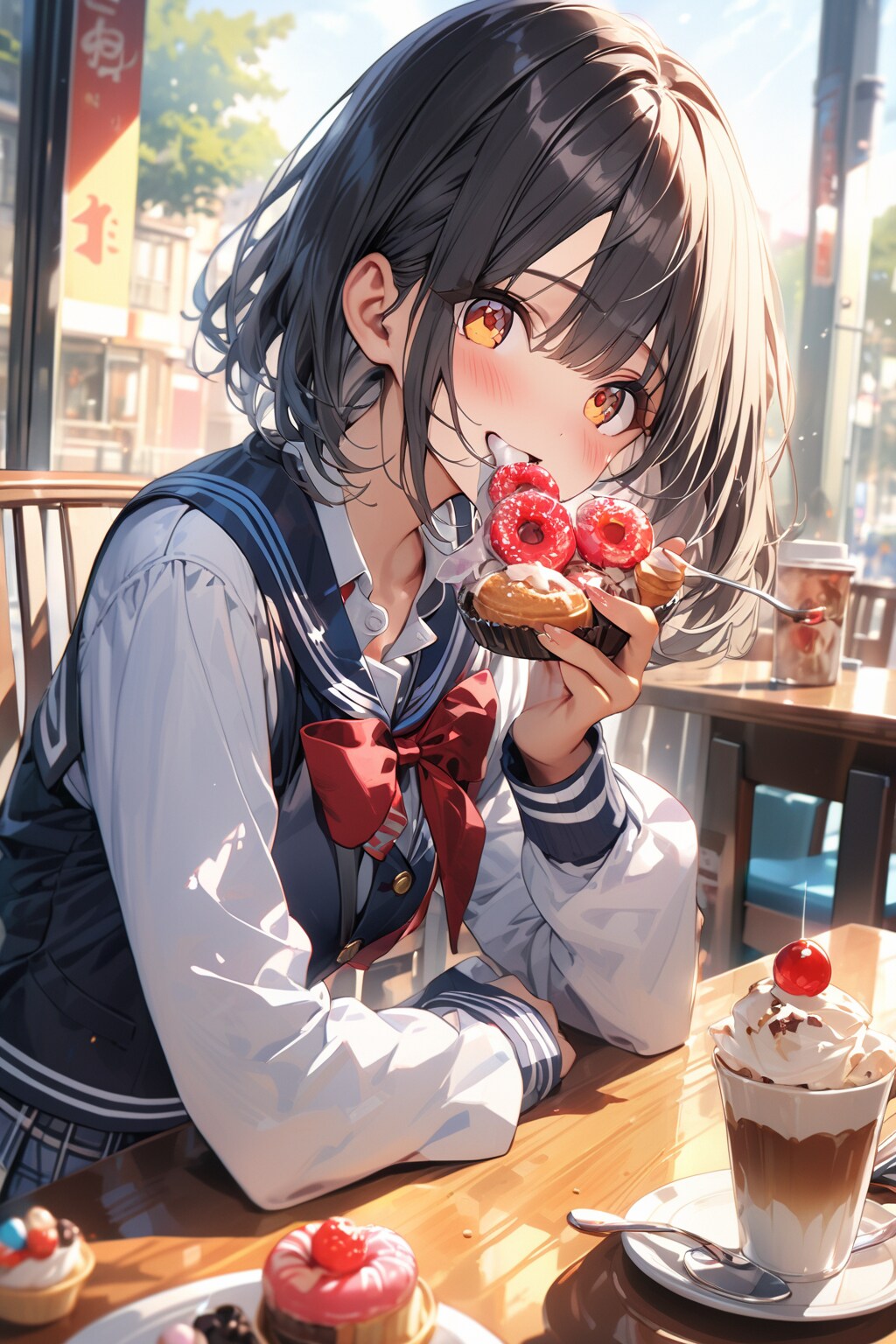 たまにはこういう瞬間があってもいい | の人気AIイラスト・グラビア