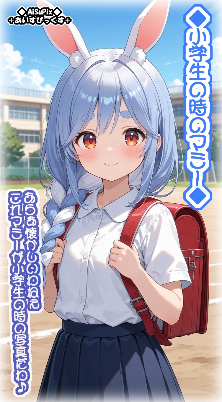 💙AiSuPix／子供の頃のマミー💙 | の人気AIイラスト・グラビア