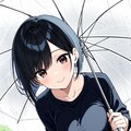 雨の日の女の子 2025　その２１ 2枚目