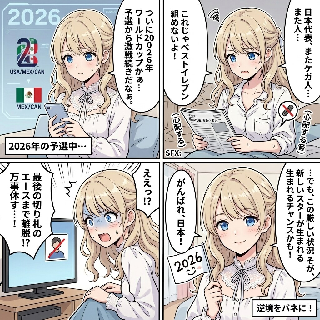 FIFA ワールドカップ 2026　がんばれニッポン