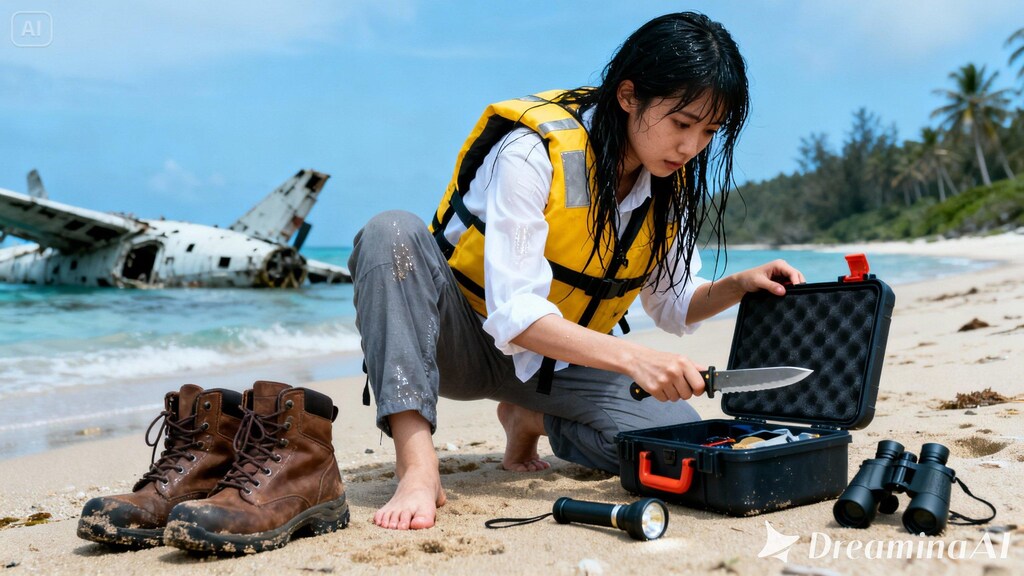 無人島での生活