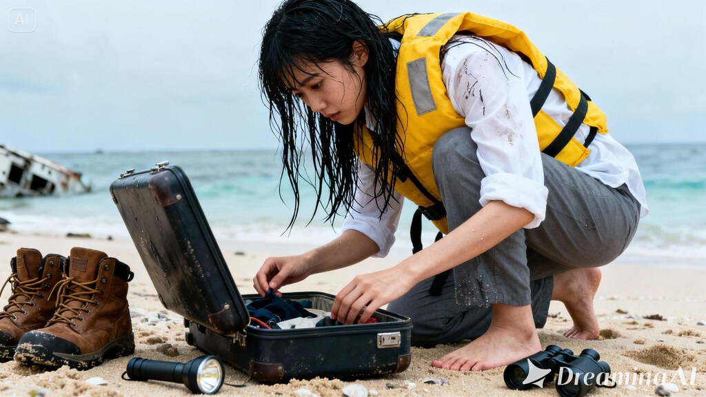 無人島での生活