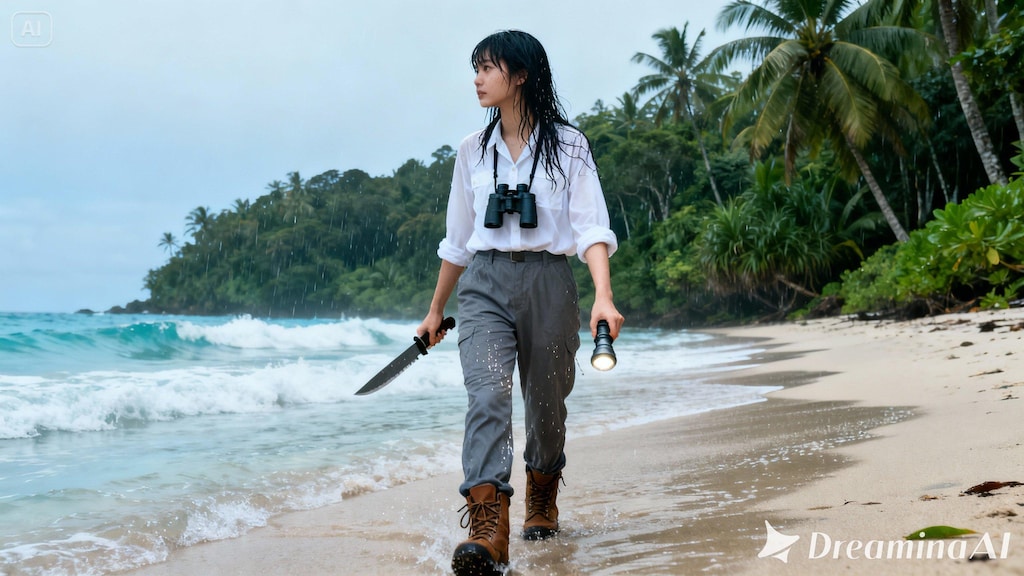 無人島での生活