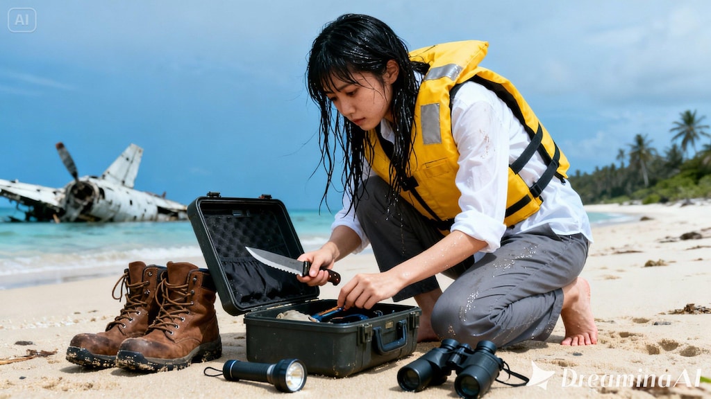 無人島での生活