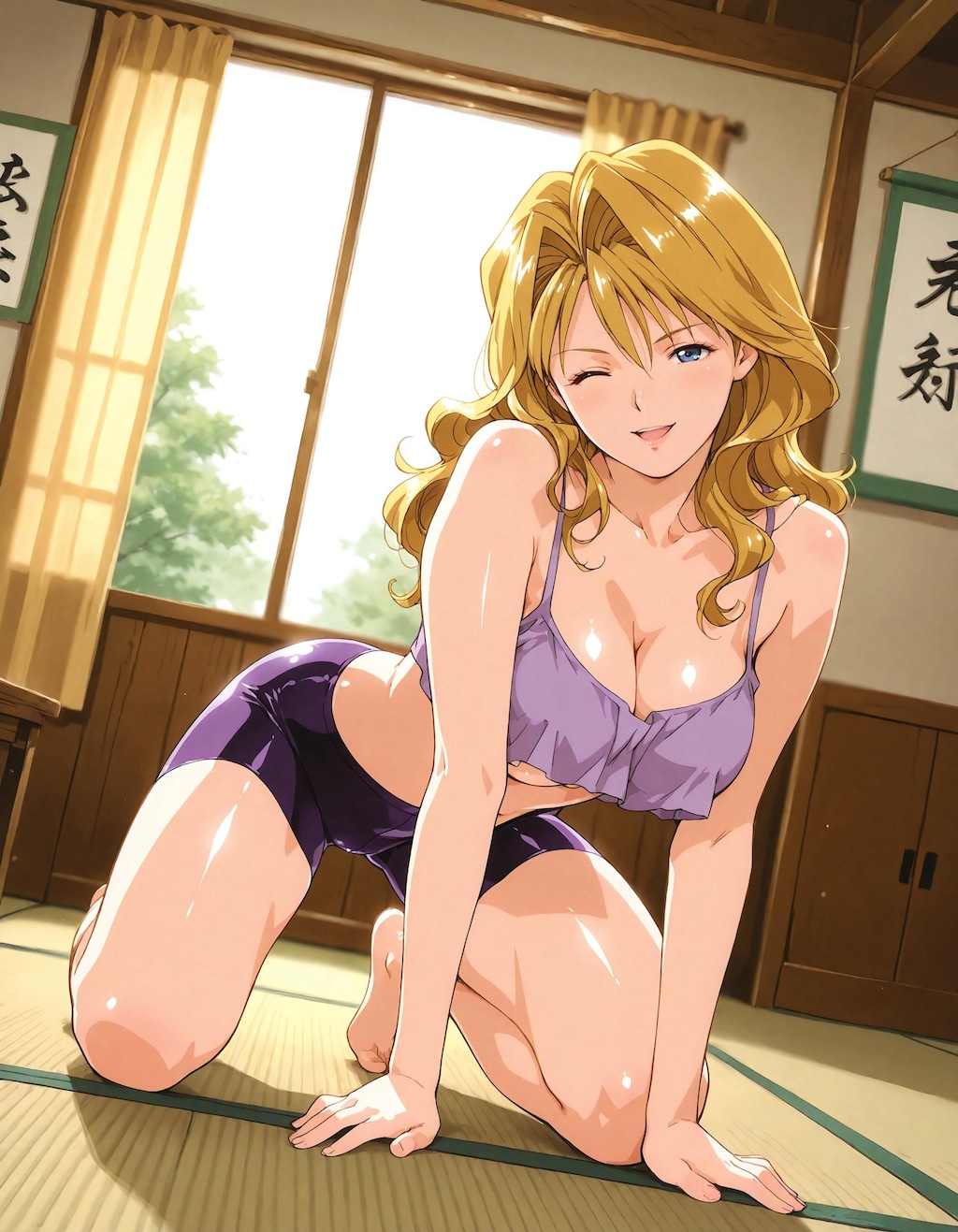 【スーパーリアル麻雀PⅥ】クリス：和服を脱ぐと…【軽量版】
