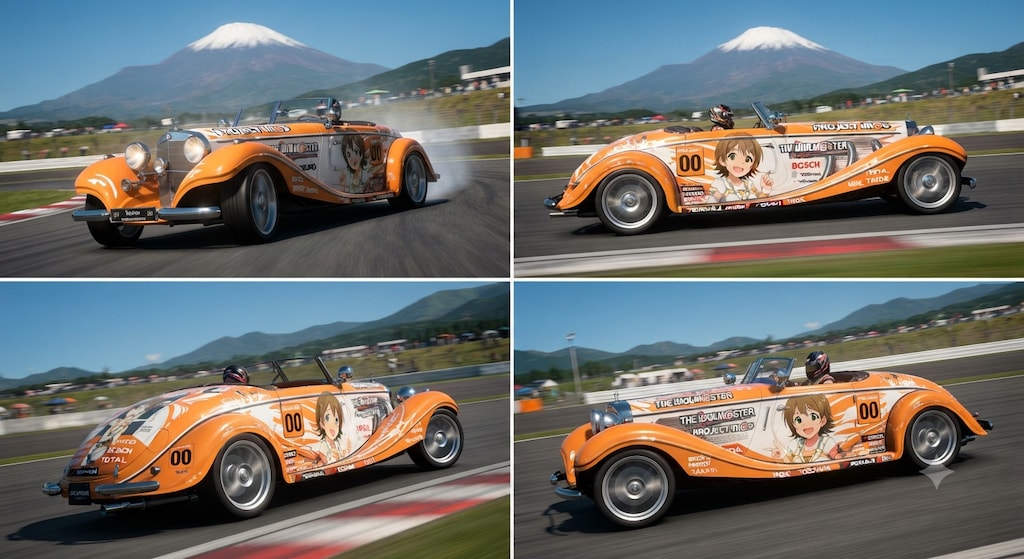 アイドルマスター痛車クラシックカー