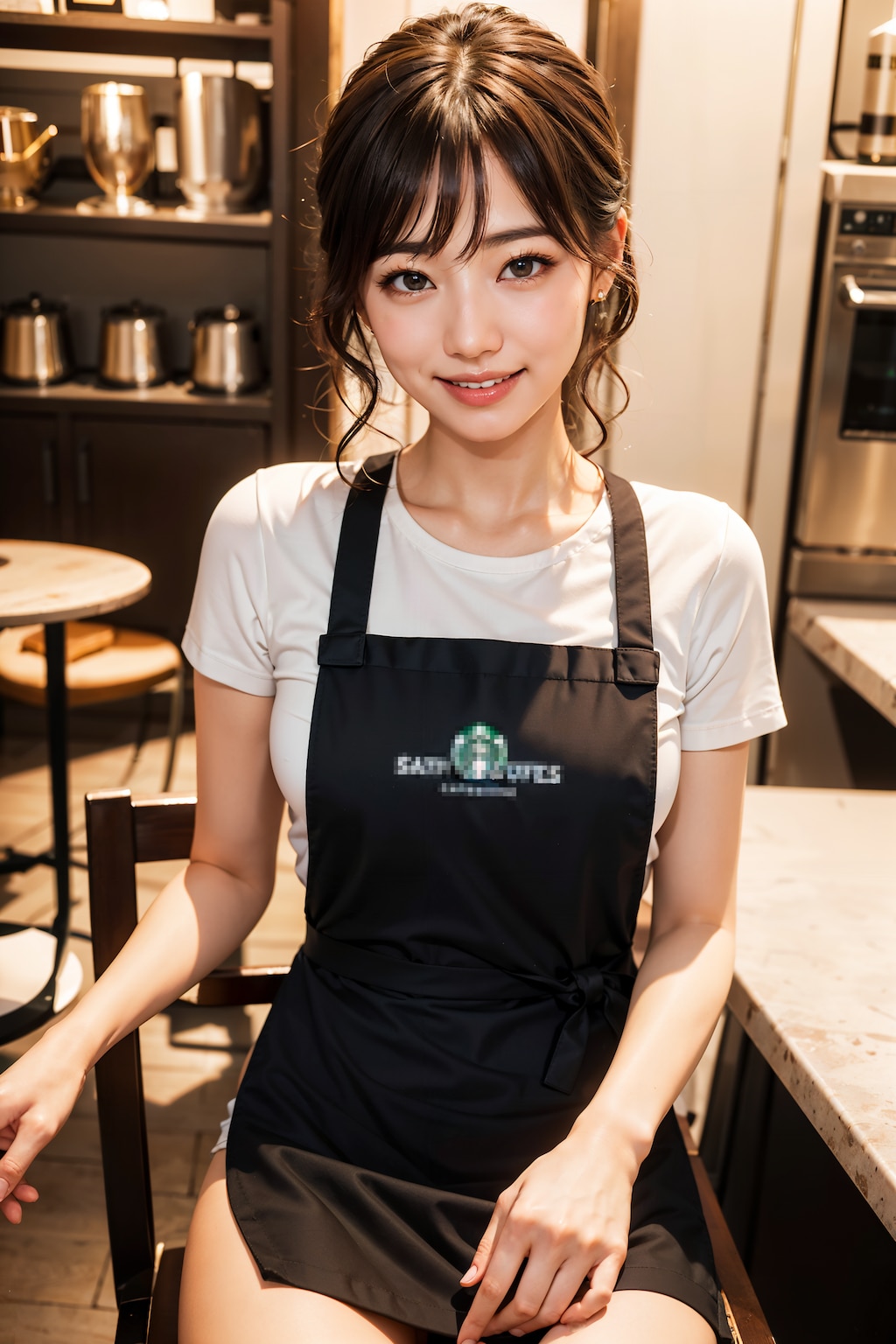 カフェ店員ちゃん