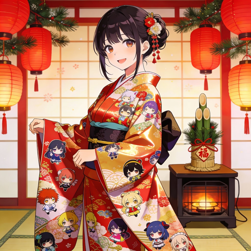 アニオタ女神のお正月