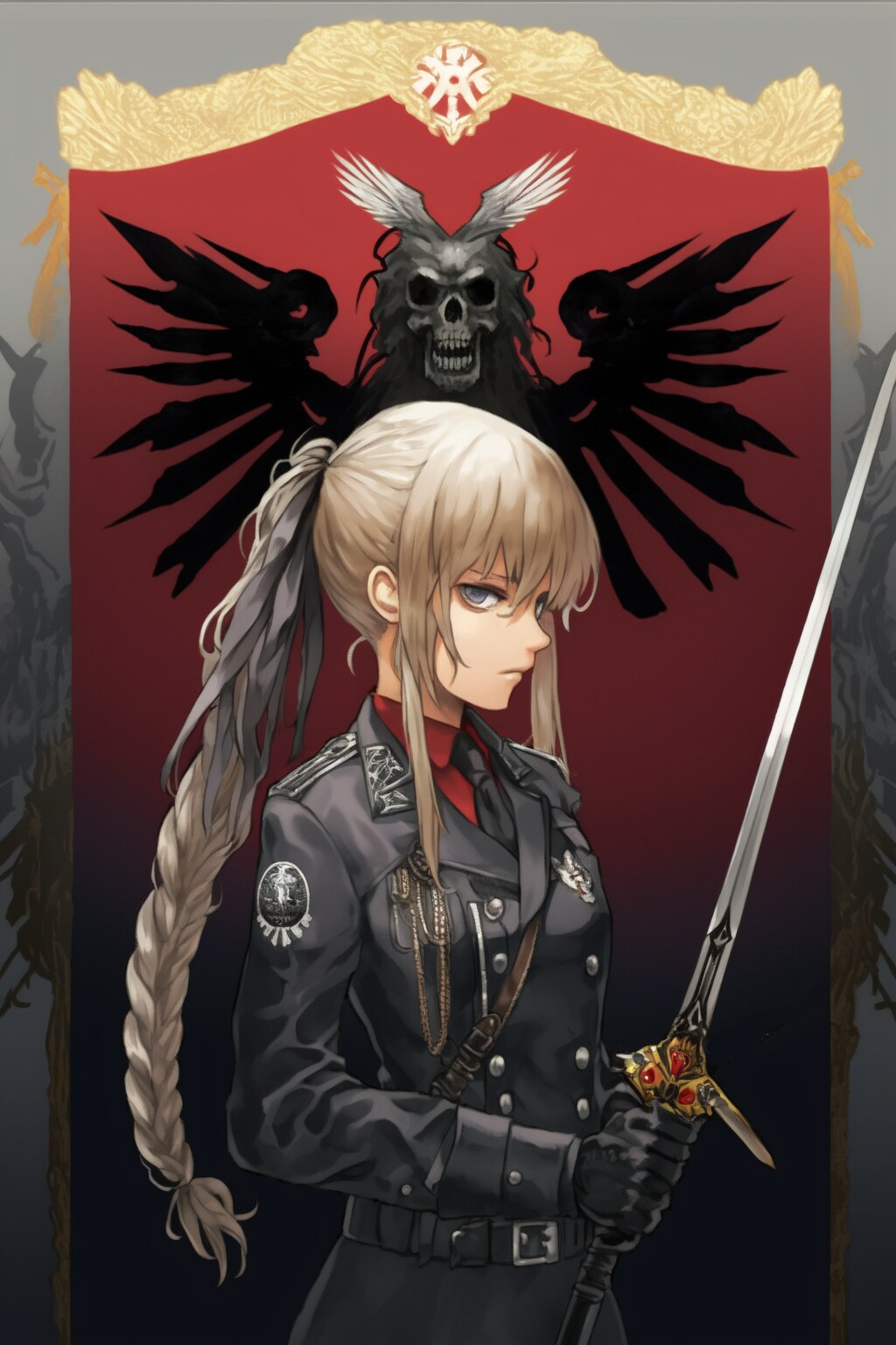 軍服少女