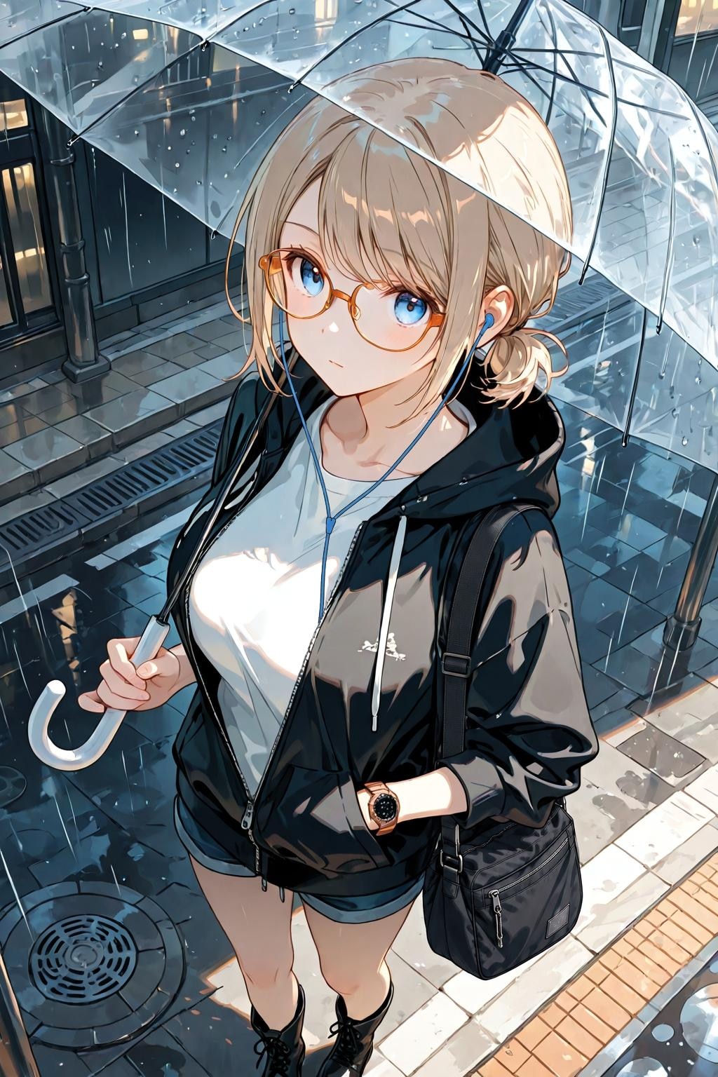 雨　のち晴れ