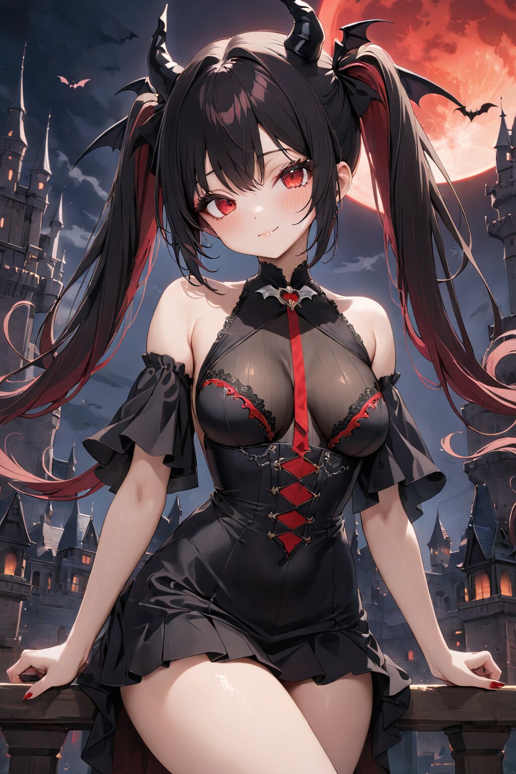 ヴァンパイアなカノジョ | の人気AIイラスト・グラビア