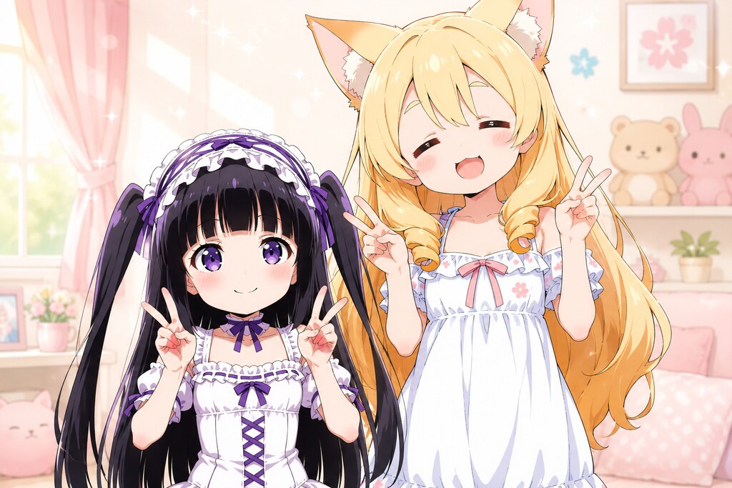 ケモミミゆるふわおねえさんとハイチーズ