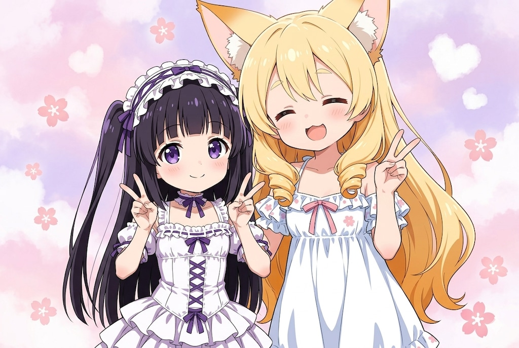ケモミミゆるふわおねえさんとハイチーズ