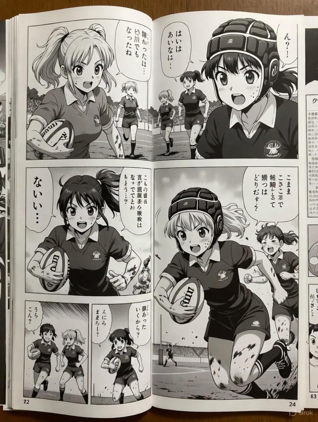 🏉泥まみれの女子ラグビー 159