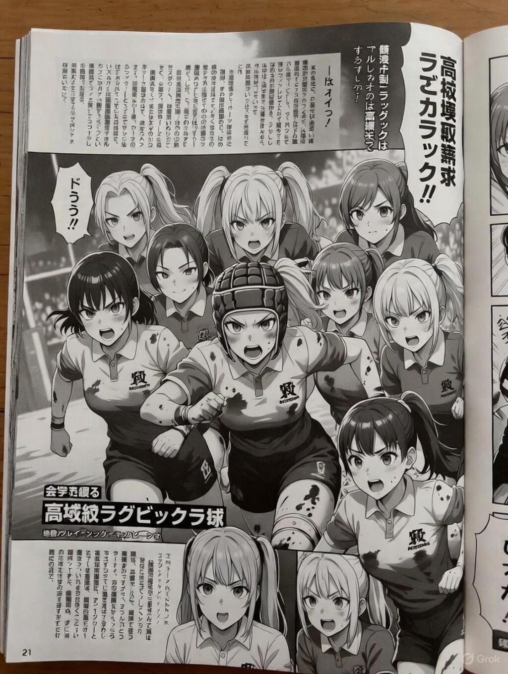 🏉泥まみれの女子ラグビー 159