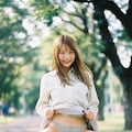 パンチラ　がに股×スカートめくり 4枚目