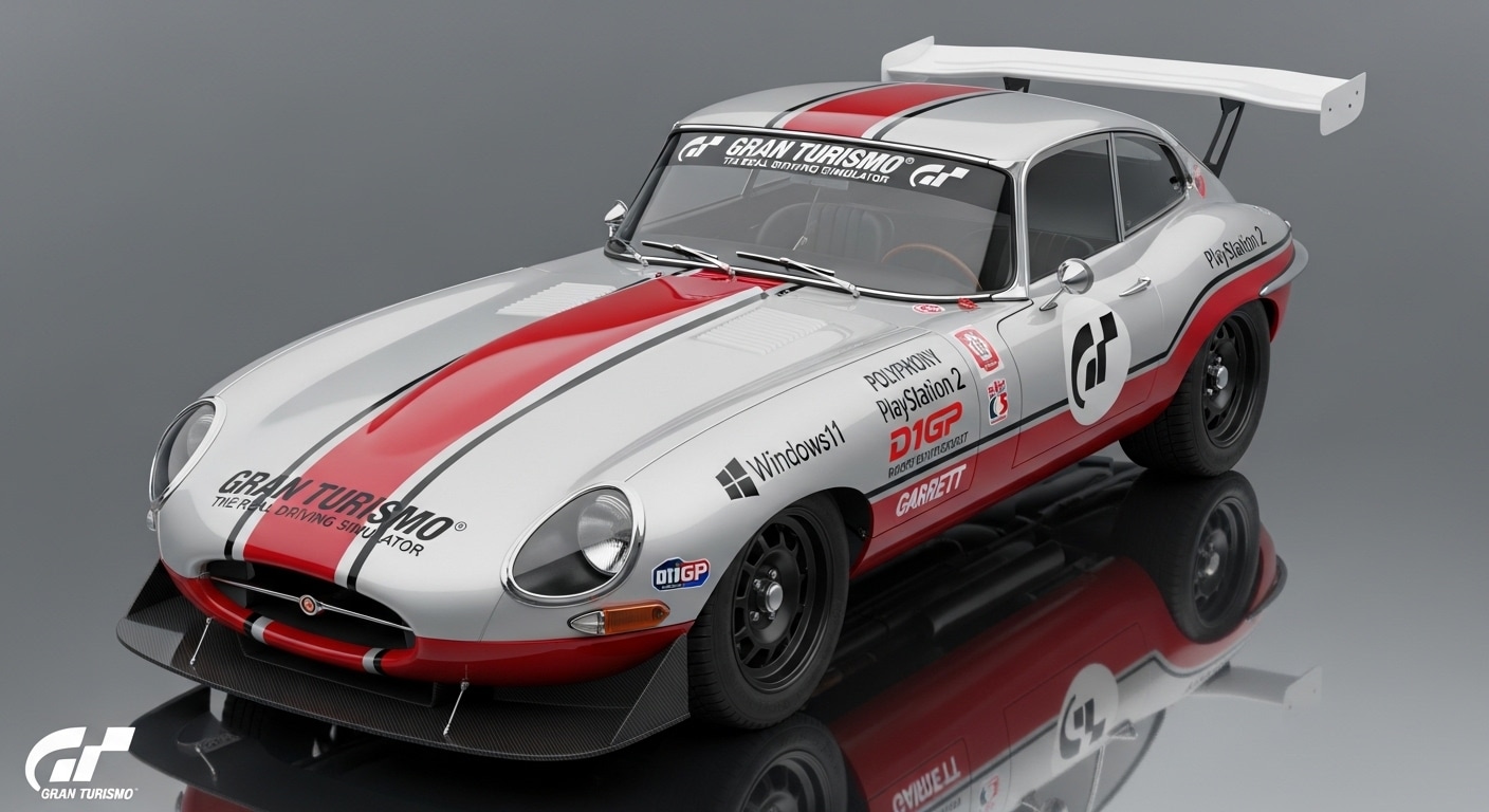 ジャガーEタイプグランツーリスモプレゼントカー