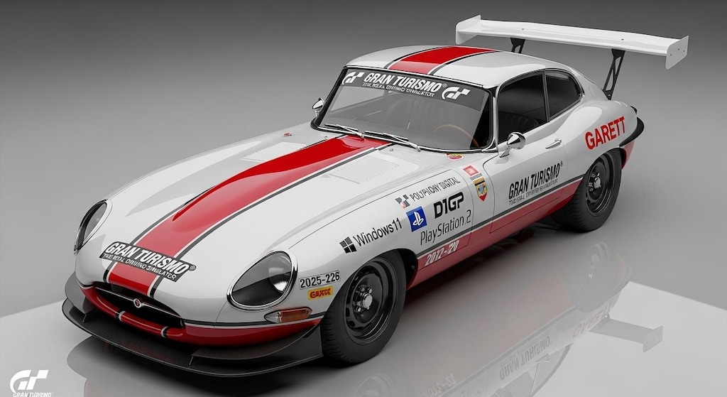 ジャガーEタイプグランツーリスモプレゼントカー