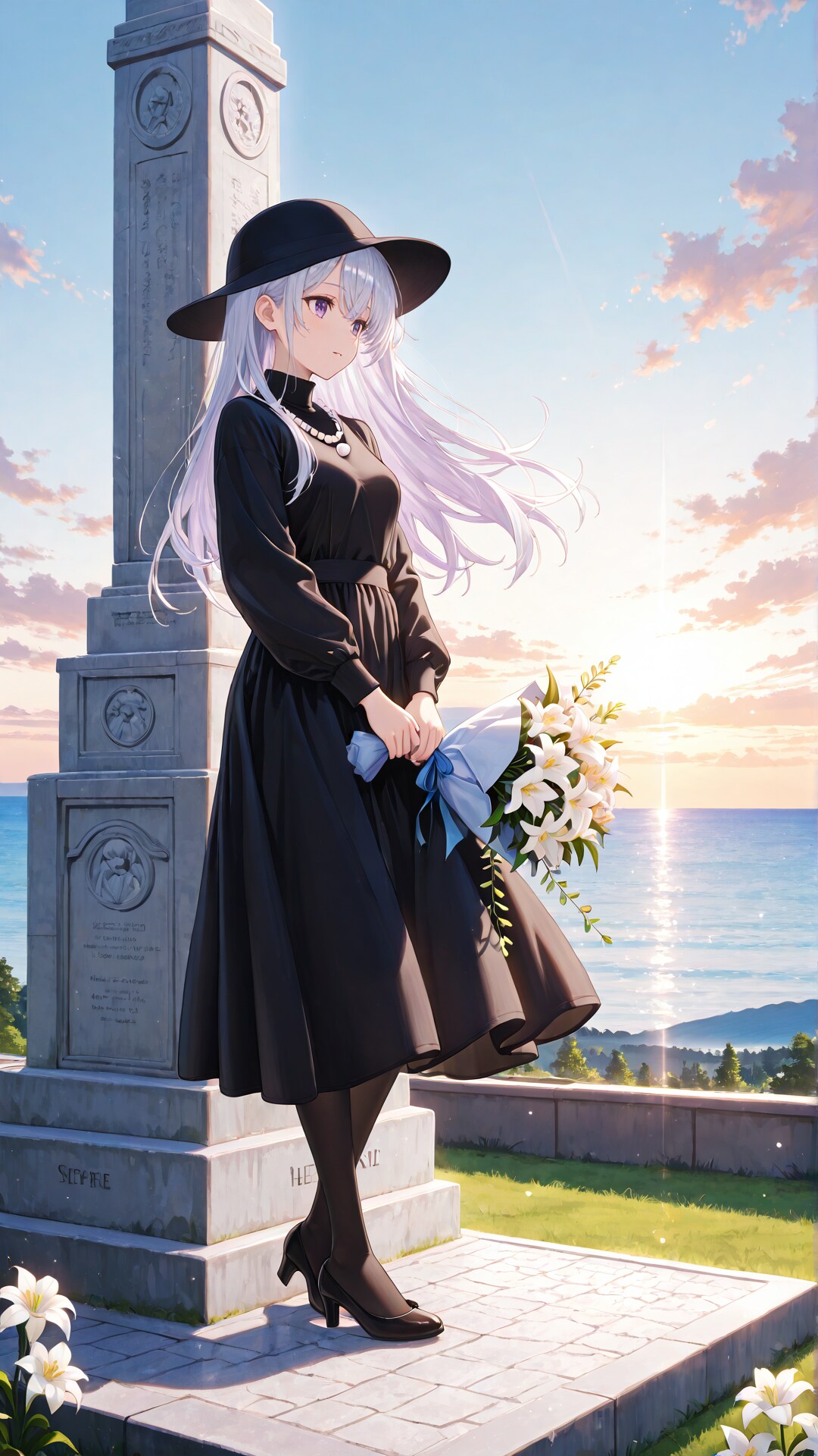 鎮魂の祈り、未来への希望 | の人気AIイラスト・グラビア