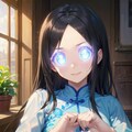 閑話休題、ご満悦青デコちゃん 2枚目