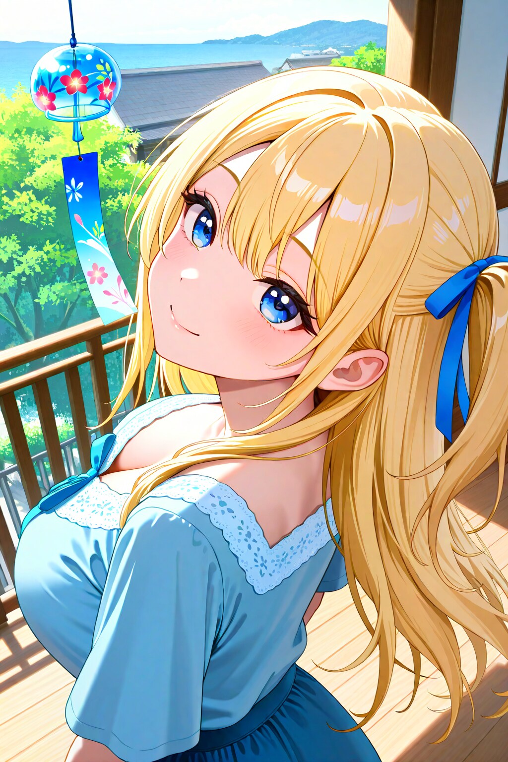 ナミちゃんと風鈴