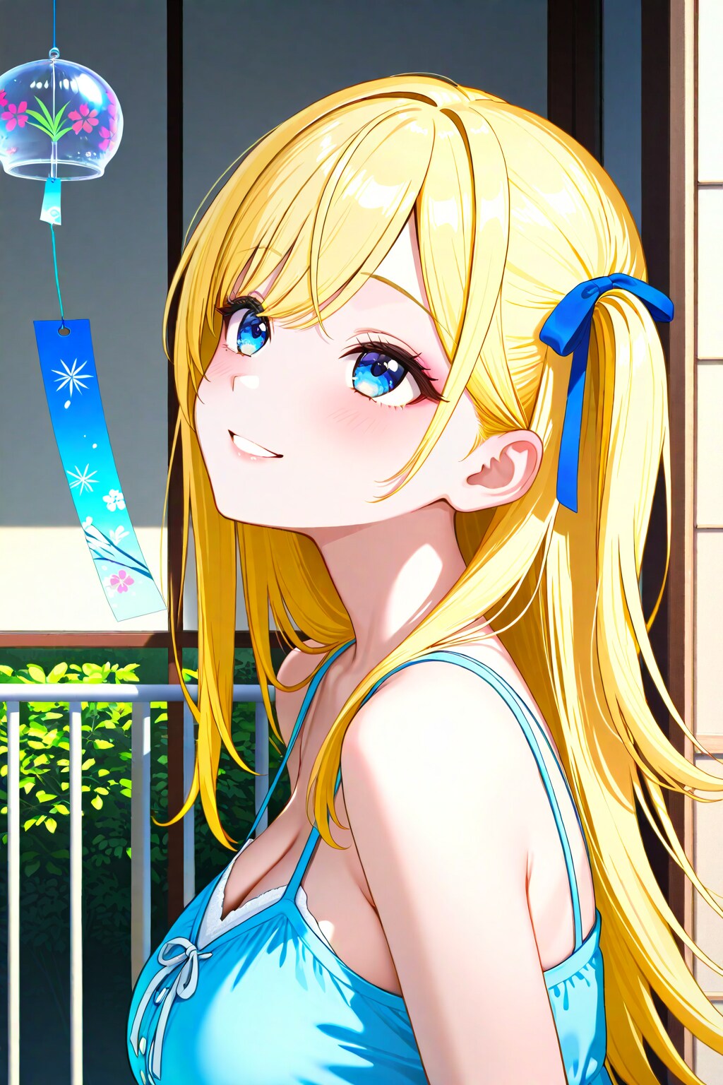 ナミちゃんと風鈴