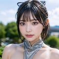 テカらせチャイナでポロリ 12枚目