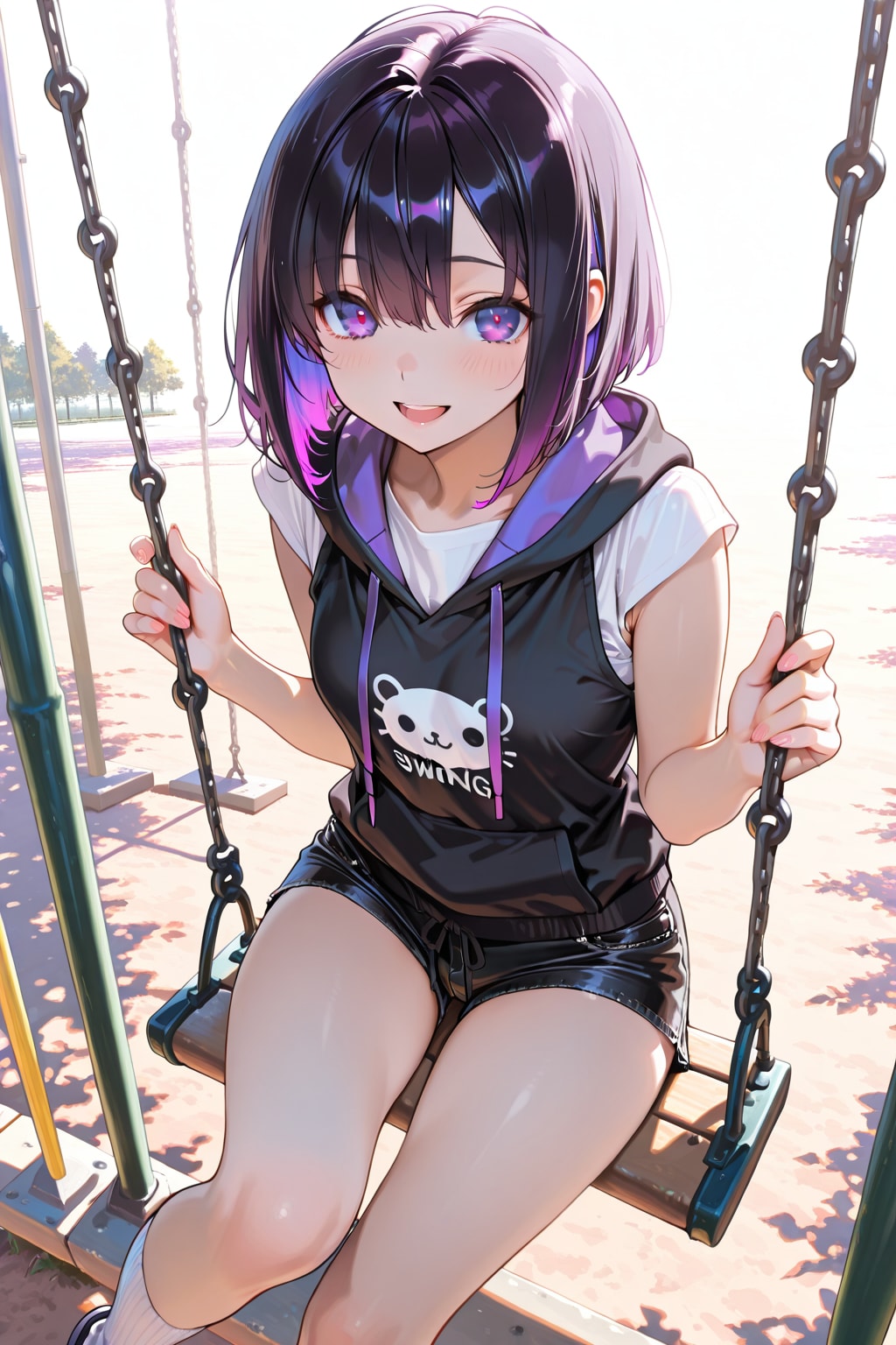 紫が似合う女の子150 | の人気AIイラスト・グラビア