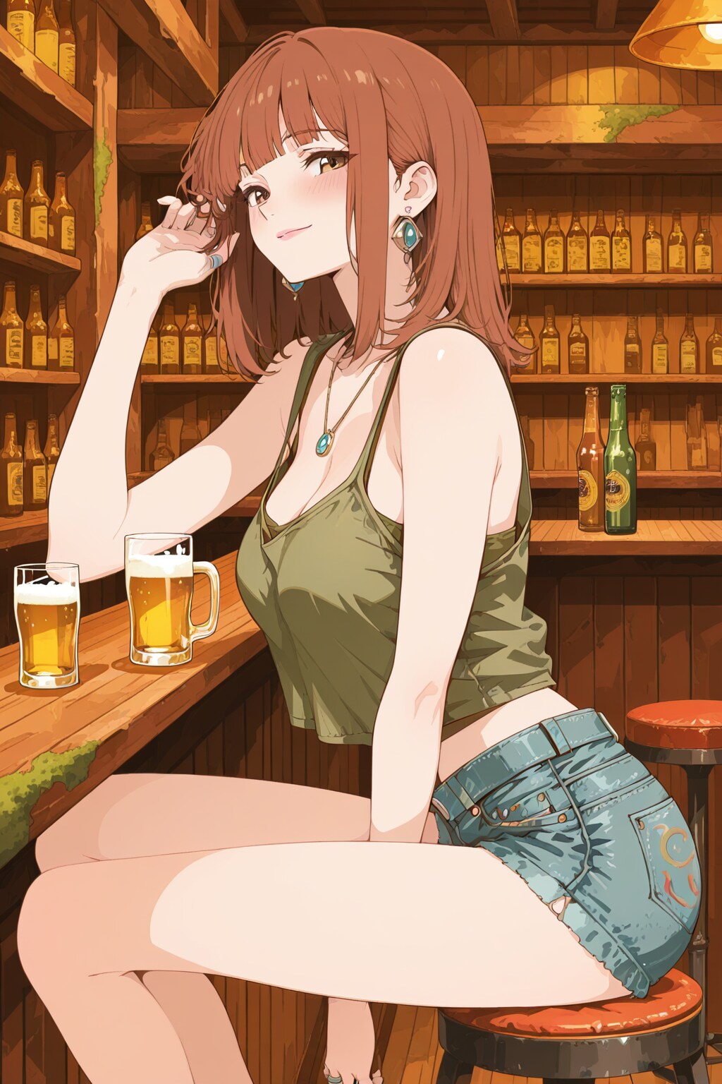 woman at bar 12