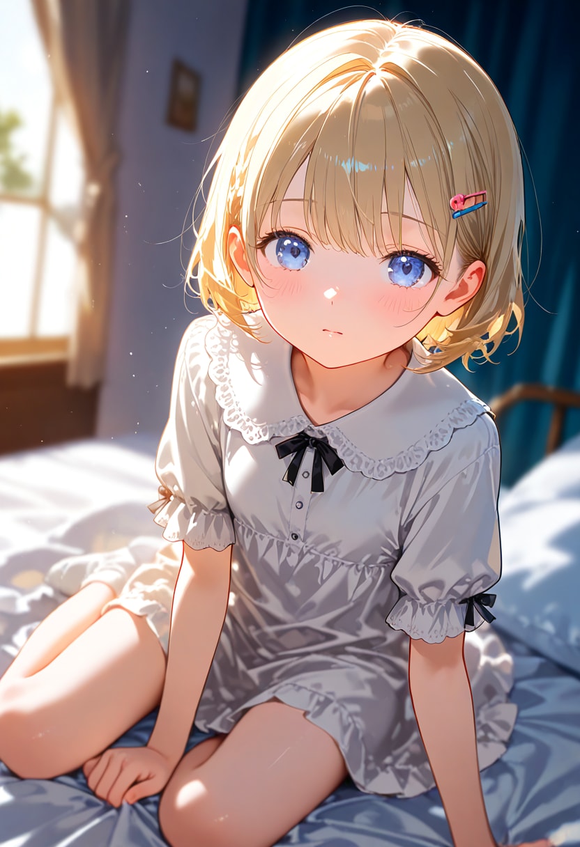 金髪碧眼の少女(5) | の人気AIイラスト・グラビア