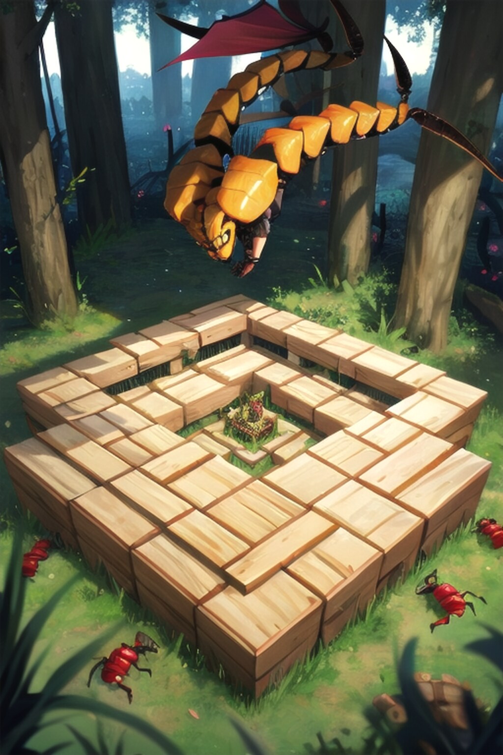 サソリ沼の迷路