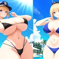 ミニスカポリス (σ・∀・)σ 水着コンテスト 7枚目