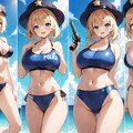 ミニスカポリス (σ・∀・)σ 水着コンテスト 6枚目