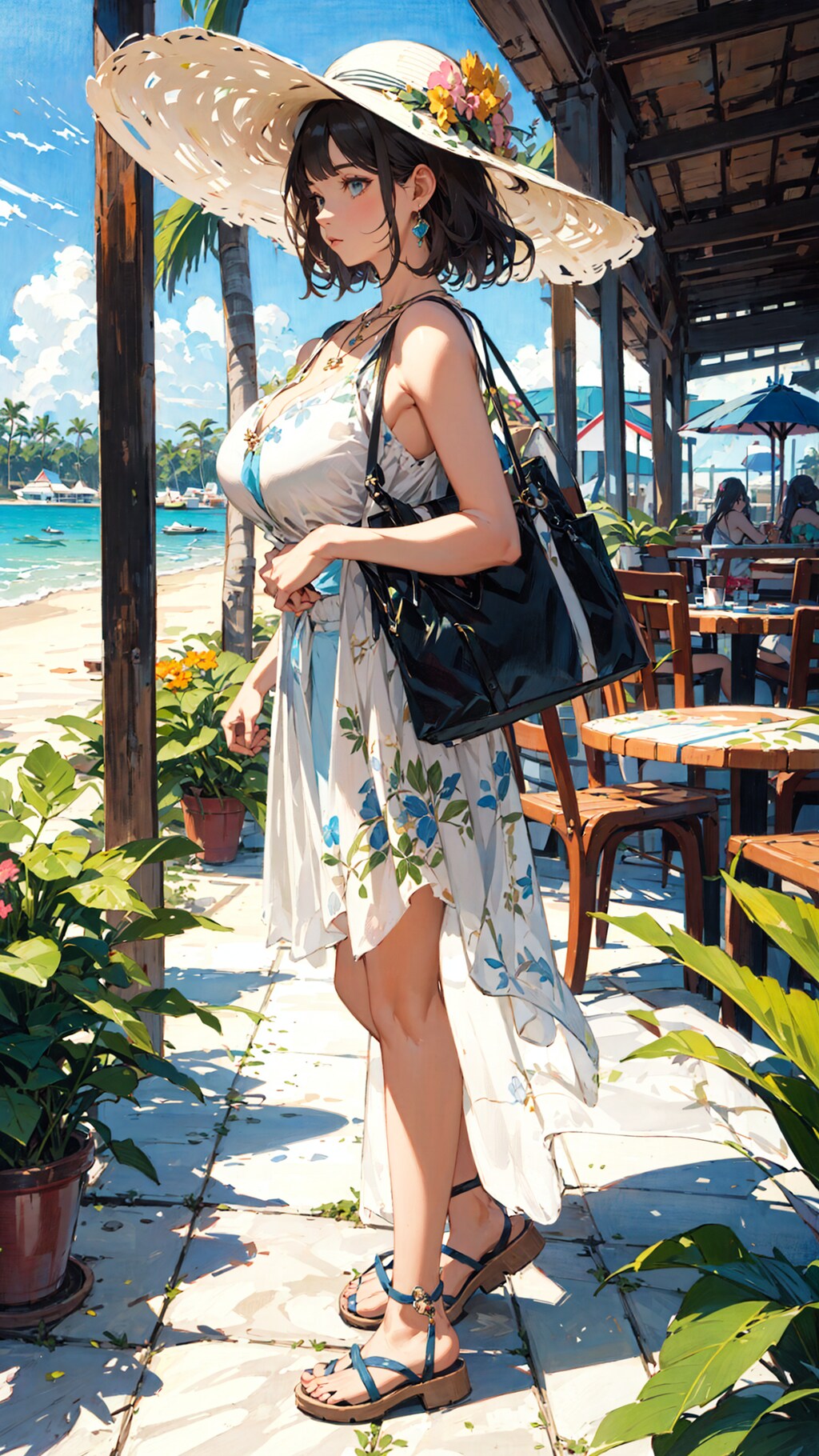 [No10]夏×花柄コーデ