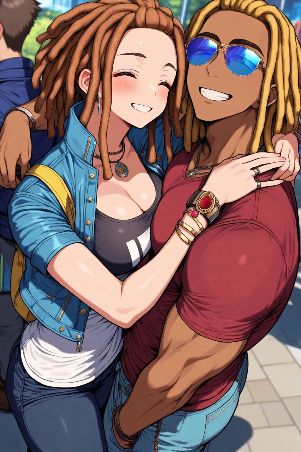 ドレッドヘア 30歳 | の人気AIイラスト・グラビア