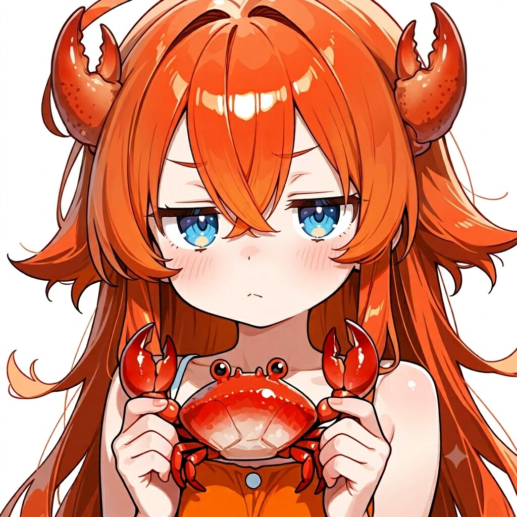 ジト目のかにすけ